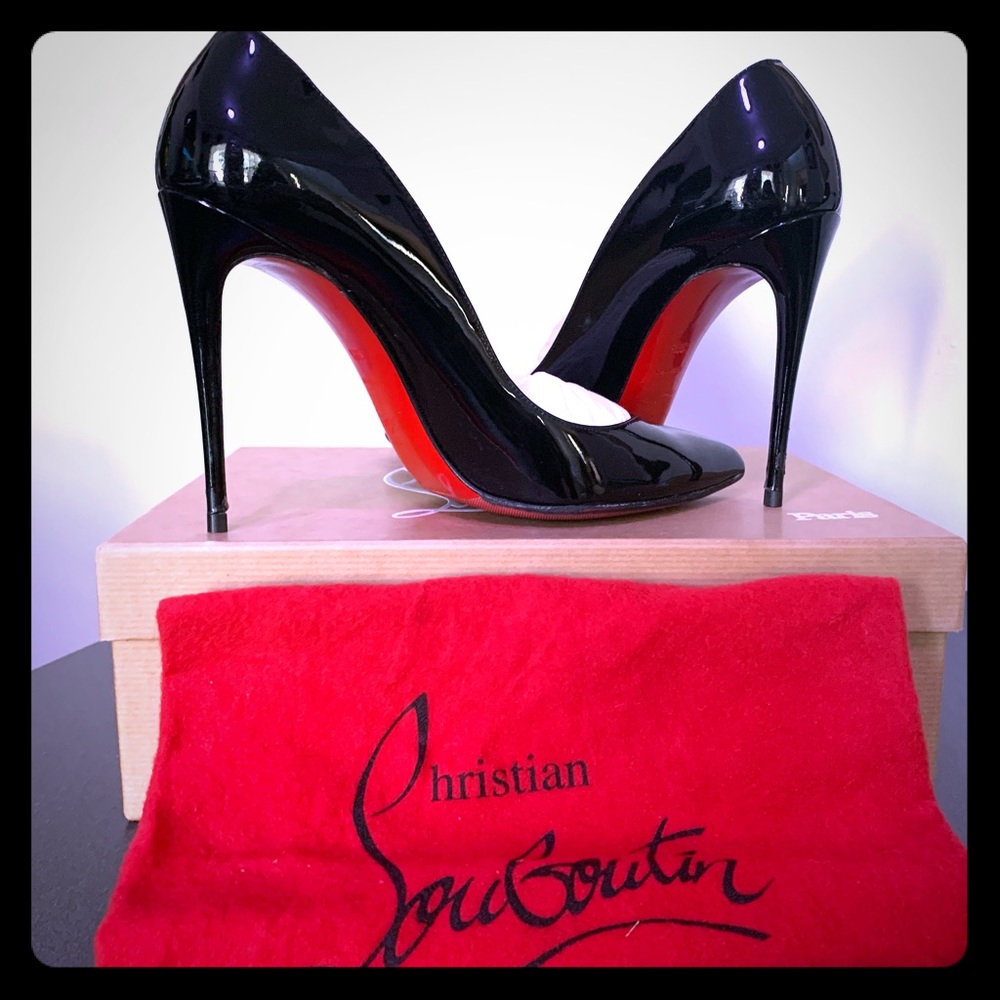Christian Louboutin Pigalle Follies 39 1/2 w/guard